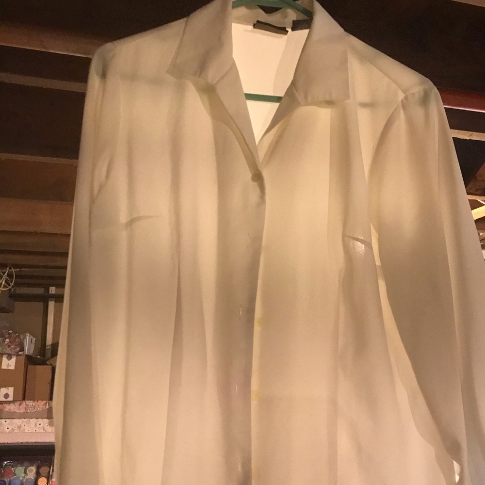 White button up shirt